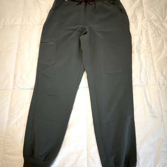 FIGS Zamora High Waisted Jogger Scrub Pants Bonsai S - Picture 2 of 3